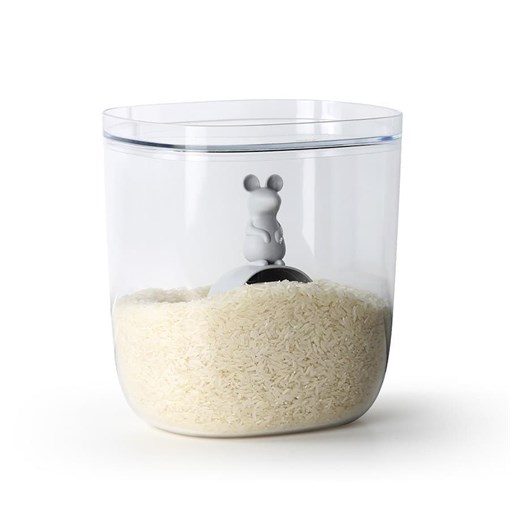 Контейнер с мерной ложкой Lucky Mouse, 3,5 л - фото 402338