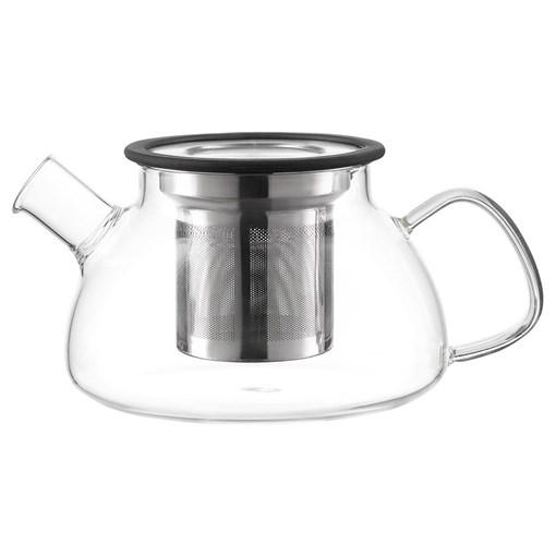 Чайник заварочный с фильтром и силиконовой крышкой, 800 мл - фото 404598