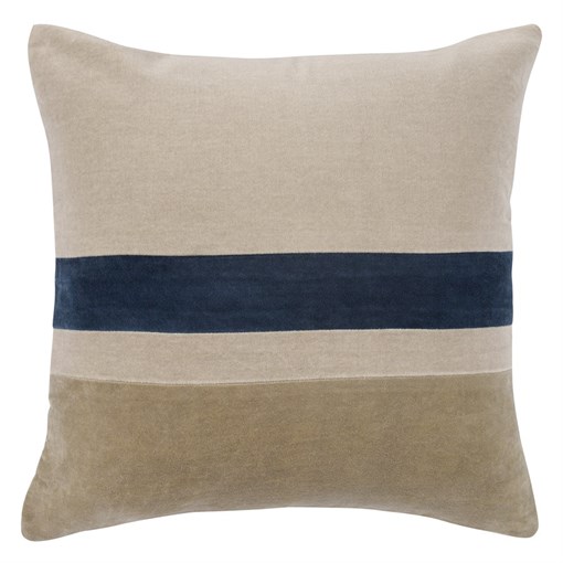 Чехол на подушку с рисунком Tulip garden бежевого цвета из коллекции Terra, 45х45 см - фото 406027