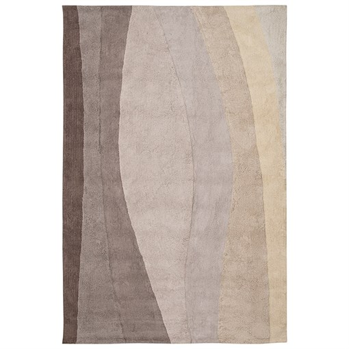 Ковер из хлопка с рисунком Rice plantation из коллекции Terra, 200х300 см - фото 406178