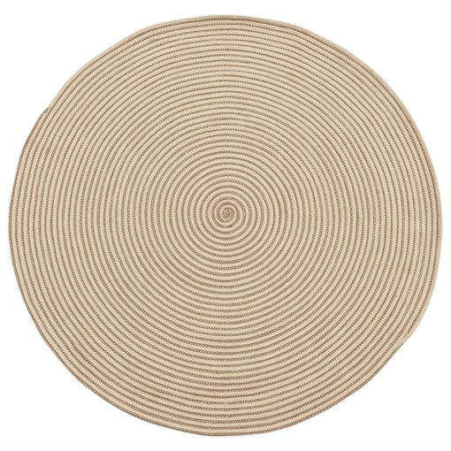 Ковер из хлопка Target бежевого цвета из коллекции Ethnic, D150 см - фото 406254