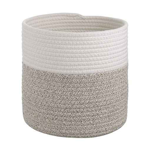 Кашпо Nygard, D25х24 см, кремовое/светло-бежевое - фото 407513
