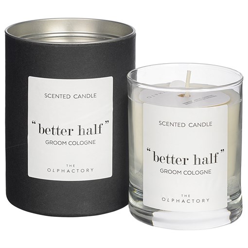 Свеча ароматическая The Olphactory, Groom cologne (новая), 40 ч - фото 407993