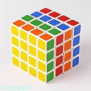 Кубик Рубик 4х4, пластик, 6х6 см - фото 42655