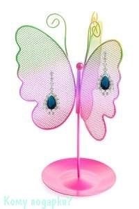 Держатель для бижутерии "Бабочка", металл, 26 см - фото 46772