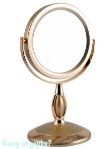 Зеркало настольное "Gold", двухстороннее, 12,5 см - фото 47585