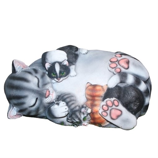 Камень декоративный Кошка Маська L56W40H29 см. - фото 68724
