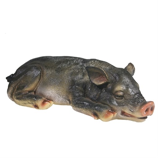 Фигура декоративная Свинка Сонюша II L34.5W15H9см - фото 69557