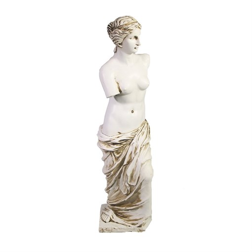 Фигура декоративная Античная статуя цвет: антик L9W9H31см - фото 69712