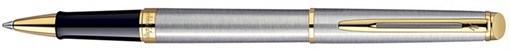Роллерная ручка  Hemisphere Essential Stainless Steel CT. Ватерман (Waterman) S0920350 - фото 91941