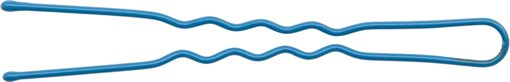 Шпильки синие 60 мм (24 шт) волна Деваль Бьюти (Dewal Beauty) H-60BLUE - фото 94553