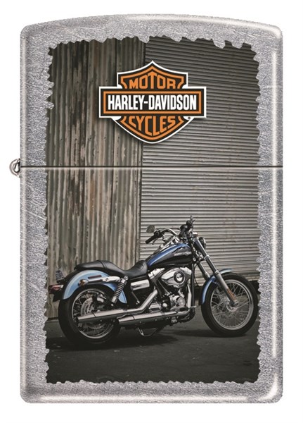 Широкая зажигалка Zippo HARLEY BIKES 207 - фото 95223