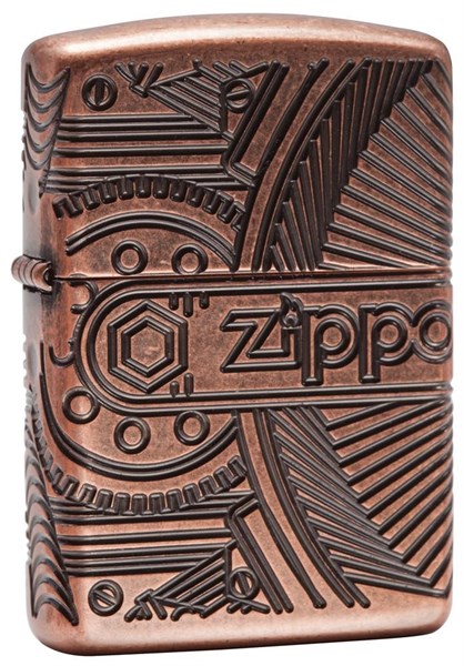 Широкая зажигалка Zippo Armor 29523 - фото 95765