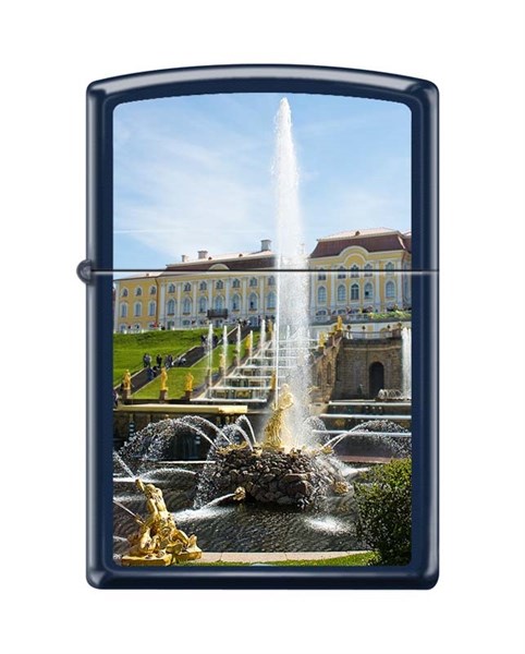 Широкая зажигалка Zippo PETERHOF 239 - фото 95907