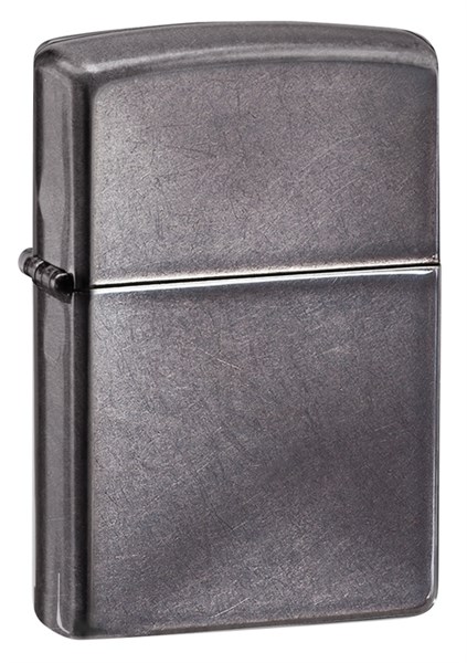 Широкая зажигалка Zippo Grey Dusk 28378 - фото 95927