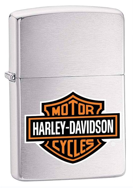 Широкая зажигалка Zippo Harley-Davidson 200HD.H252 - фото 95943