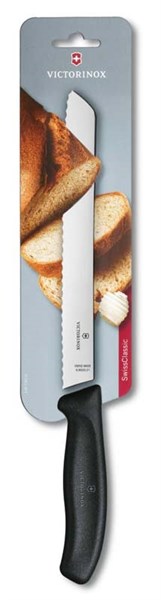 Нож для хлеба 21см SwissClassic Викторинокс (Victorinox) 6.8633.21B - фото 99729