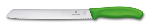Нож для хлеба 21см SwissClassic Викторинокс (Victorinox) 6.8636.21L4B - фото 99731