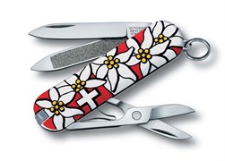 Нож-брелок Classic Edelweiss Викторинокс (Victorinox) 0.6203.840