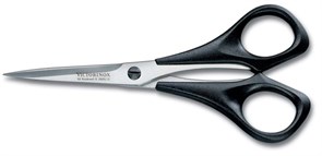 Ножницы Викторинокс (Victorinox) 13 см,  универсальные, для бытового и профессионального применения, чёрные