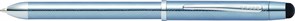 Многофункциональная ручка Кросс (Cross) Tech3+. Цвет - серо-голубой