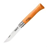 Нож Опинель (Opinel) №12, углеродистая сталь, рукоять из дерева бука