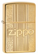 Зажигалка Zippo Classic с покрытием High Polish Brass, 29677