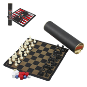 Набор из 3-х игр шахматы, шашки, нарды FG-111718