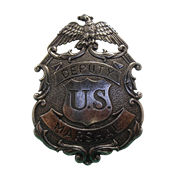 Бэйдж маршала США DE-112-NQ