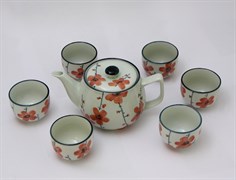 Восточная посуда набор для чая  Чай с Каркаде  6 персон CC-TP-553