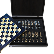 Шахматный набор Греко-Романский период MP-S-3-B-28-BLU