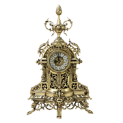 Часы каминные  Пинья  бронзовые BP-27033-D