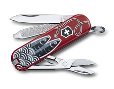 Нож перочинный Викторинокс (Victorinox) Classic LE2019 Sardine Can 0.6223.L1901