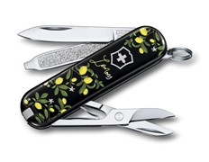 Нож перочинный Викторинокс (Victorinox) Classic LE2019 When life gives you Lemons 0.6223.L1905