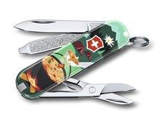 Нож перочинный Викторинокс (Victorinox) Classic LE2019 Swiss mountain Dinner 0.6223.L1907