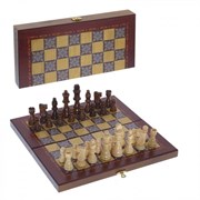 Игра настольная "Шахматы"  "Мозаика" L30 W15 H4 см