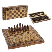 Игра настольная  Шахматы "Фигуры", L39 W19,5 H4,5 см