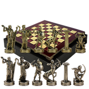 Шахматный набор Битва Титанов MP-S-18-36-RED