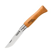 Нож Опинель (Opinel) №5, углеродистая сталь, рукоять из дерева бука