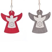 Украшение новогоднее "Ангел", L10 W1 H10 см, 2в., (б/инд.уп)