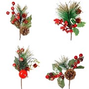 Изделие декоративное "Ветка", H22 см, 4в. (б/ инд.уп)