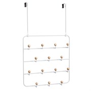 Органайзер для аксессуаров estique с надверными креплениями белый