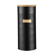 Емкость для хранения пасты otto черная 2 л