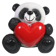Копилка Панда с сердцем L22W18H19см