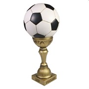 Копилка Мяч в высоком кубке цвет кубка: золото L15W15H30см