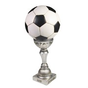 Копилка Мяч в высоком кубке цвет кубка: серебро L15W15H30см
