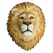 Фигура декоративная навесная Голова льва L24W33H42см