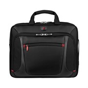 Портфель для ноутбука 15'' WENGER, черный, полиэстер/ПВХ, 40 x 15 x 33 см, 9 л