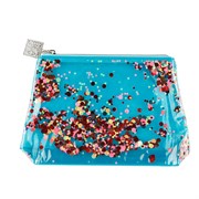 Косметичка Dewal Beauty серия "Модница",бирюзовая 20х5х16см