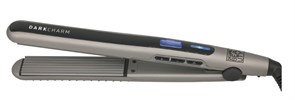Щипцы-гофре для волос DEWAL BEAUTY Dark Charm, 25x110 мм, 40 Вт, серые